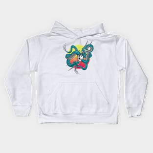 Twin Dragon Kids Hoodie